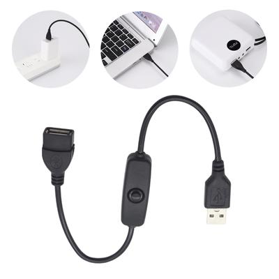 Cavo di alimentazione per interruttori USB Cavo di alimentazione per interruttori USB Cavo maschio-femmina per router di luci LED Ventola USB Strisce LED