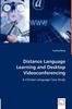 The Distance Language Learning and Desktop Videoconferencing Book