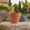 Durable Garden Planter Terracotta Flowerpot, Clay Plant Pot with Drainage Hole, Porous Succulents for Indoor Outdoor Plants Cacti Herbs Thick