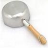Endo Shoji TKG Yukihira Saucepan, 24cm, Inner Diameter X Depth (mm): 240 X 90, Plate Thickness (mm): 0.8, Weight (kg): 0.74, Capacity (L): 3.7, Wooden