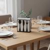 Metal Napkin Holder Decorative Paper Dispenser New Napkin Organizer  for Kitchen Dining Table