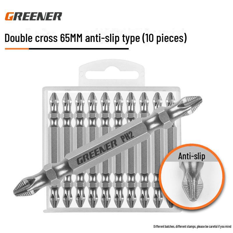 Green Forest A3 Double-Headed Cross Electric Screwdriver Bit