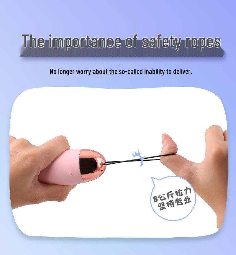 Lai Le Little Whale Multi-Frequency Wireless Remote Control Vibrator for Internal Female Use.