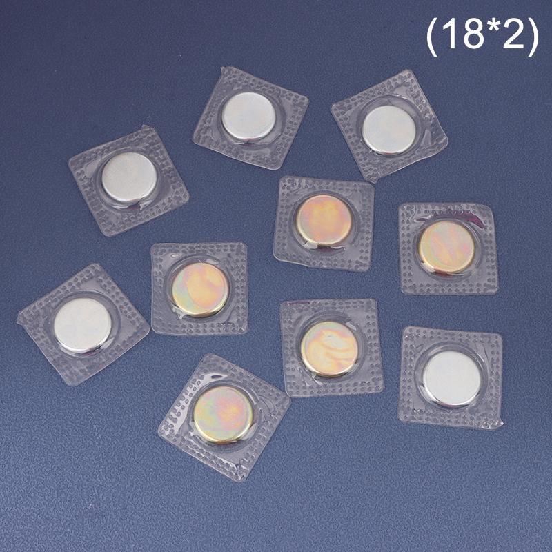 

5 пар невидимых скрытых магнитных металлических кнопок-застежек, аксессуары для рукоделия для пальто, сумок, одежды, скрапбукинга