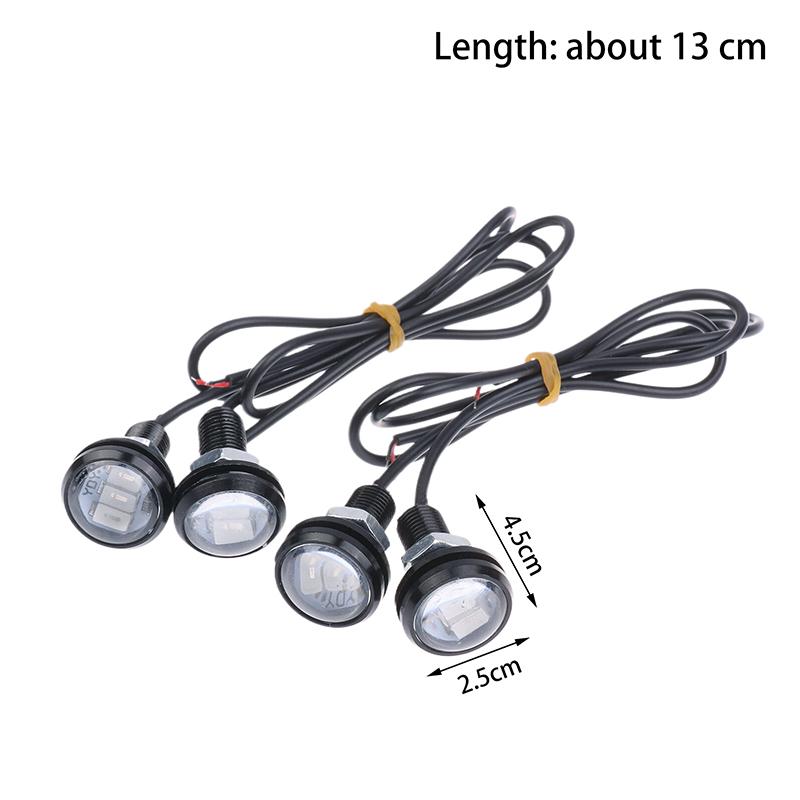 Automobil LED Adleraugen Lichter Rückfahrscheinwerfer Kennzeichenleuchten Motorrad Blinker Bremslichter