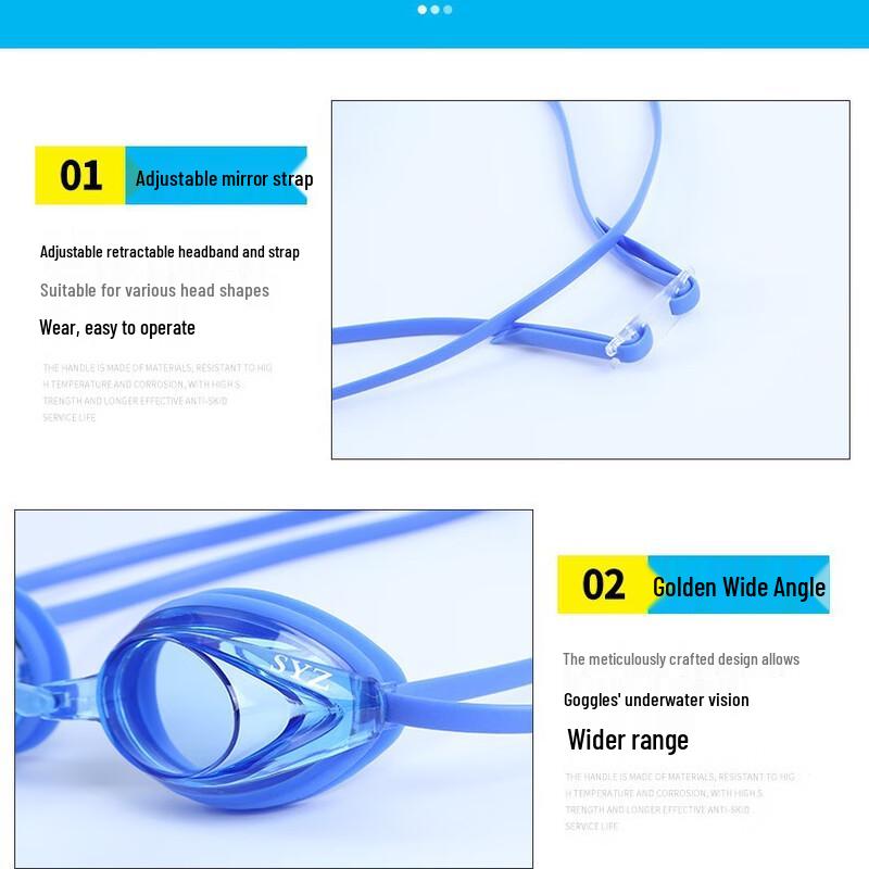 WEZHO Adult Swimming Goggles