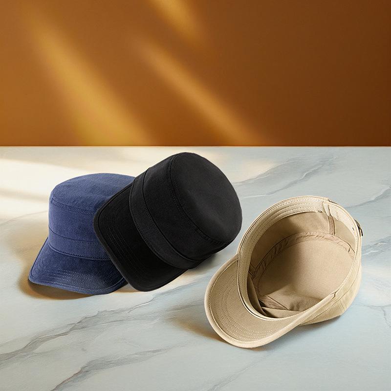 Men's Warm Brushed Plus Size Adjustable Baseball Cap - Autumn & Winter Duckbill Hat