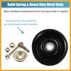 Drive Belt Tensioner Assembly Accessory Idler Pulley No.8844026100 for Toyota T100 95-98 Black Metal Replacement