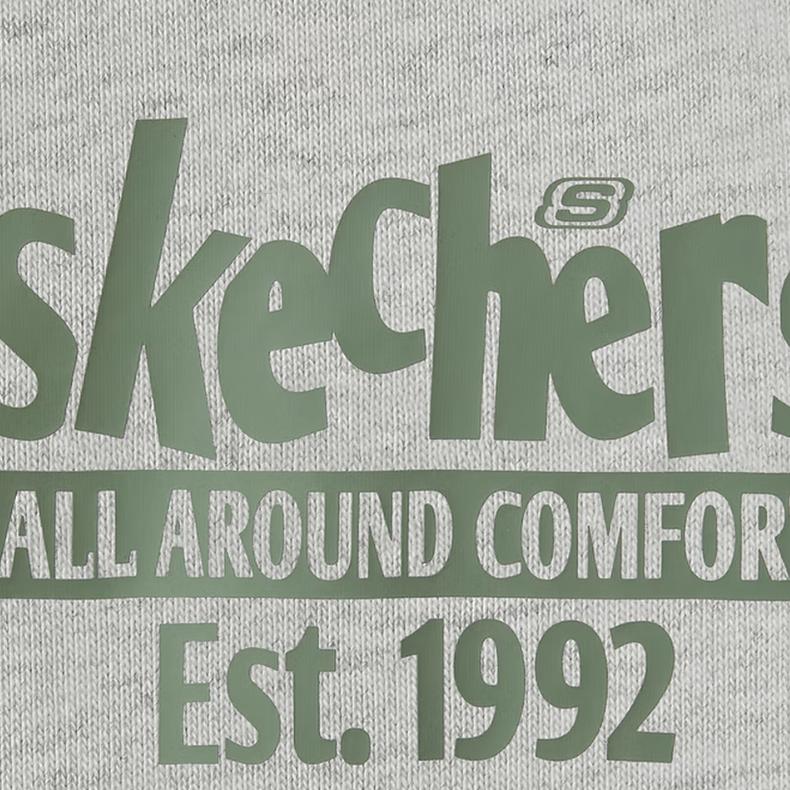 Skechers Sports Alliance Series Comfortable Versatile Fashionable Simple Round Neck Sweatshirt Unisex sweatshirt L325U085-0248
