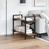 Vintage Wood Bookshelf 100 x 33.5 x 64 cm Particleboard