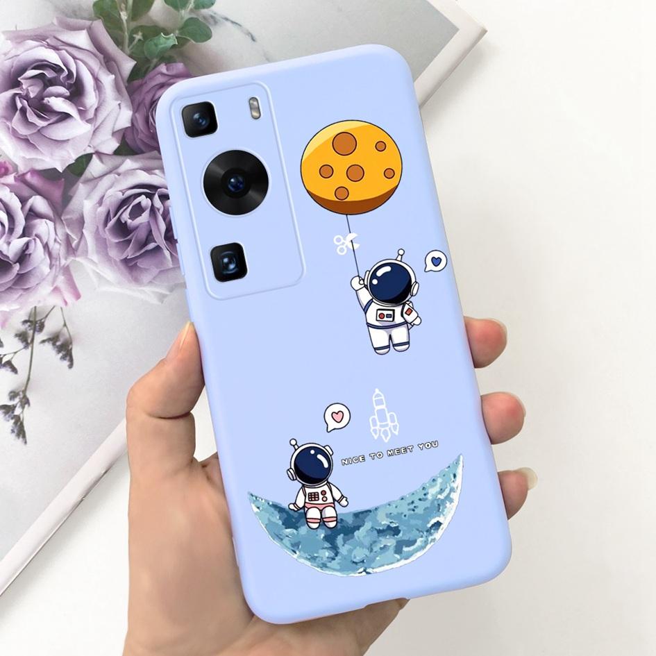 Für Huawei P60 Hülle Für Huawei P60 Pro Cover Mode Blume Weiches Silikon Handyhülle Für Huawei P60 Art Hülle P 60 P60Pro Fundas