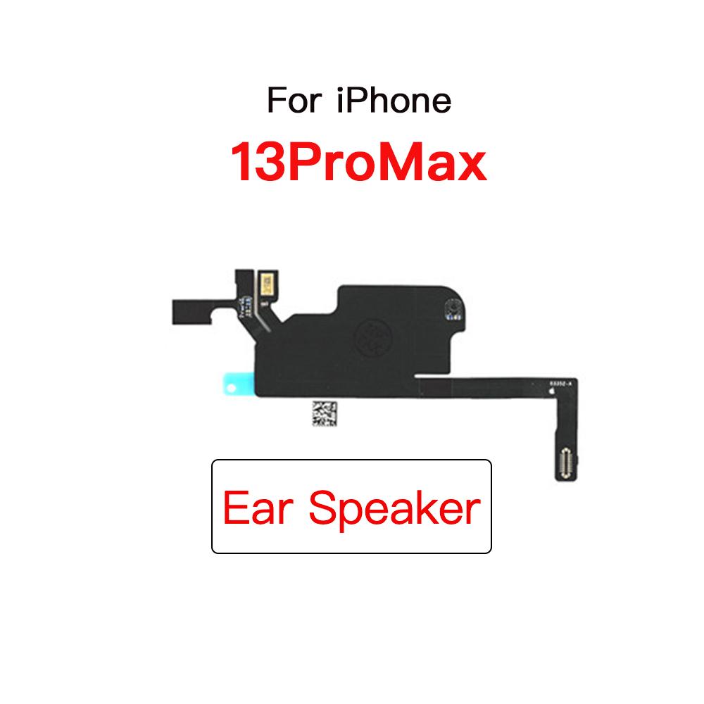 Upper Loud Speaker Ear Speaker For iPhone 13 Mini Pro Max Earpiece With Light Sensor Microphone Flex Cable Replacement