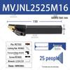 92° CNC Lathe External Turning Tool Holder (MVJNR1616K16/2020K16)