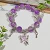 Daisy Popcorn Beaded Bracelet: Elegant Women's Hand Jewelry