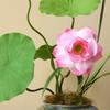 Chinesische künstliche Blumenast 55cm Fake-Blumen Seidenlotusblume Hochzeitsdeko