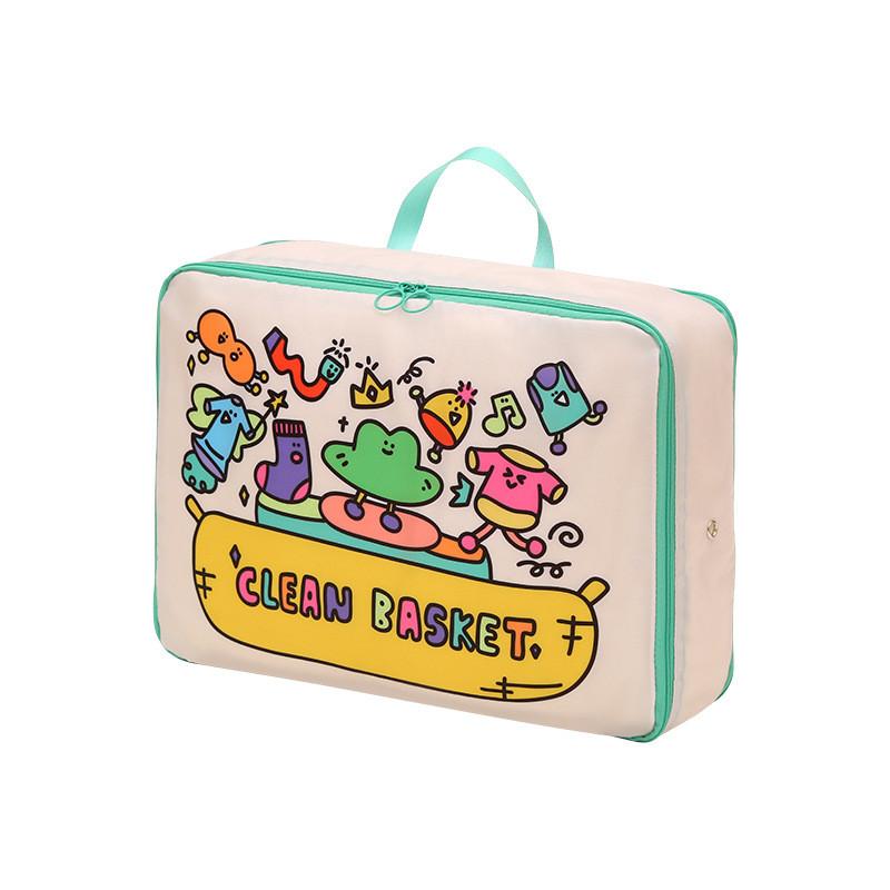 Cotton Quilt Storage Bag With Sealing Closure For Bedroom Organization And Travel Use
