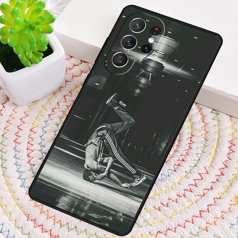 Breaking Hip Hop Break dance Phone Case for Samsung Galaxy note 10 pro S26 Ultra S23 S24 FE S25 S21 S22 PLUS shockproof Cove