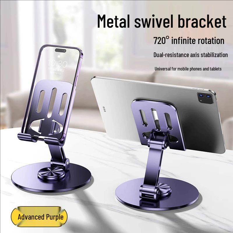 Rotatable Foldable Alloy Mobile Phone & Tablet Stand