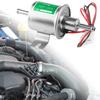 Kraftstoffpumpe Rostfrei Korrosionsbeständig Aluminium 12V Benzin Diesel Öl Förderpumpe HEP-02A für Auto