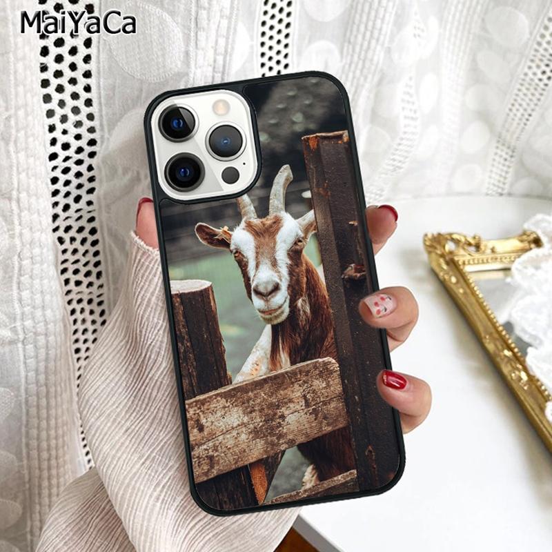 Goats Phone Case Cover For iPhone 17 Air 16 16e 15 plus 11 12 13 14 pro max shell coque