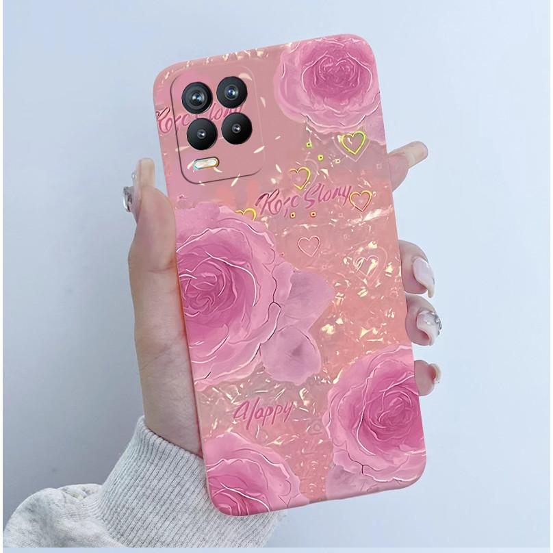 For Realme 8 Pro Case RMX3085 Soft TPU Silicone Cover Cute Cartoon Panda Phone Case For Oppo Realme8 4G 5G RMX3081 RMX3241 Funda