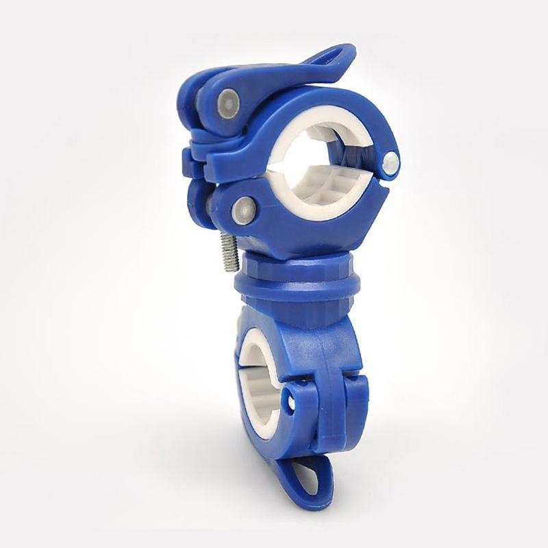 

Вращающийся на 360° велосипедный зажим-зажим для фонарика, держатель для велосипедного светодиодного фонарика, держатель для фонарика, аксессуары для велосипеда красный