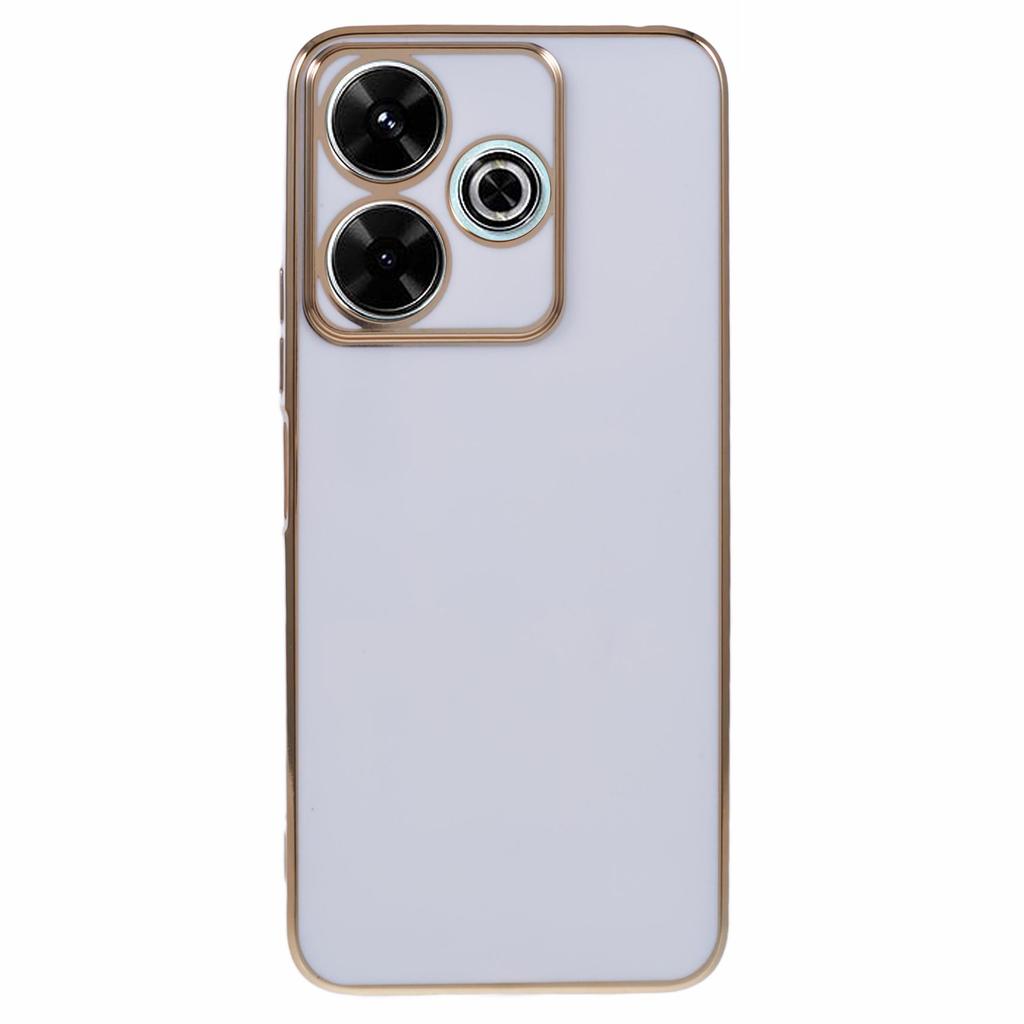 For Xiaomi Redmi 13 5G/13 4G/Note 13R 5G Case TPU 6D Electroplating Phone Cover Shock-Absorption
