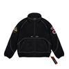 Palace Polartec Full Zip Funnel Black Unisex Outerwear P28JK004