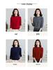 Hengyuanxiang 2025 High Neck Cashmere Sweater for Women, Autumn/Winter Thick Knitwear for Middle-Aged & Elderly.