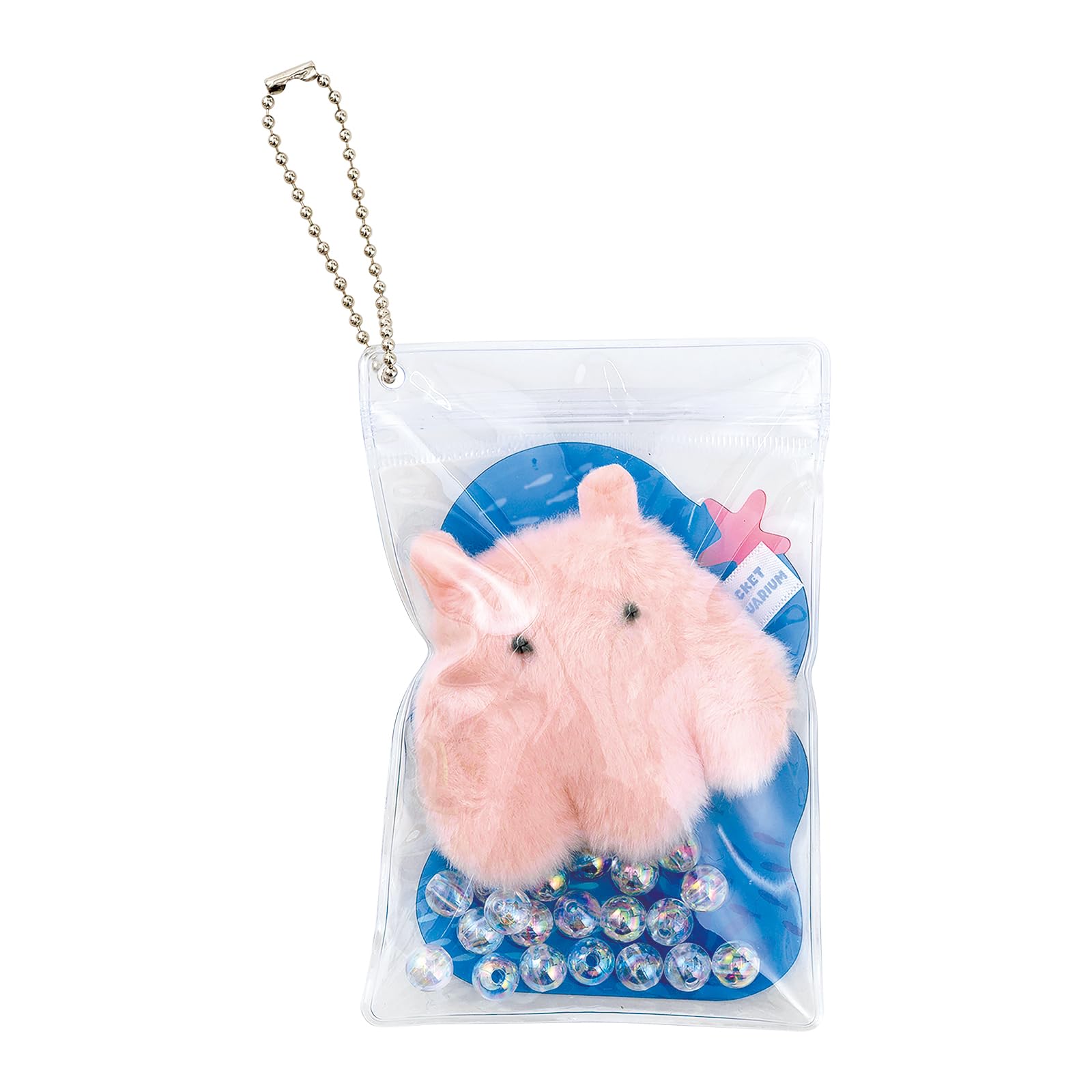 Livheart Mascot Charm Pocket Aquarium Octopus Cute Aquarium Ocean 47901-26
