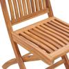 Garden Chairs 2 pcs with Beige Cushions Solid Teak Wood