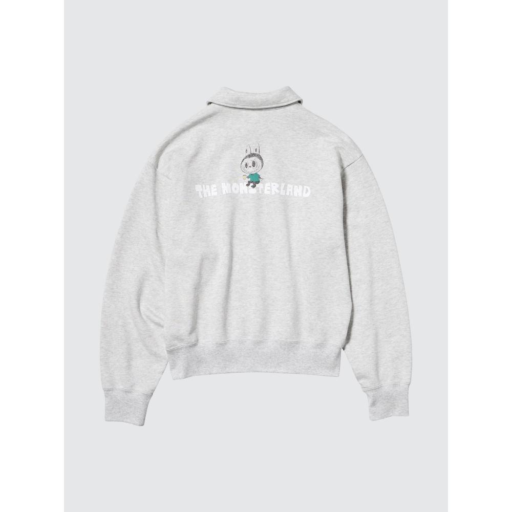 Uniqlo Pop Mart Half Zip Sweatshirt B