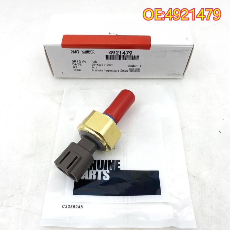 High quality New For 4921479 Motorolie Temperatuurdruksensor Voor Cummins Isx Qsm 4921479