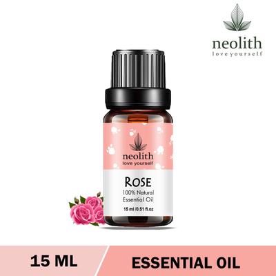 Čistý a přírodní esenciální olej z egyptské růže || Terapeutická kvalita, parou destilovaný olej pro péči o pleť, péči o vlasy a aromaterapii, 15 ml