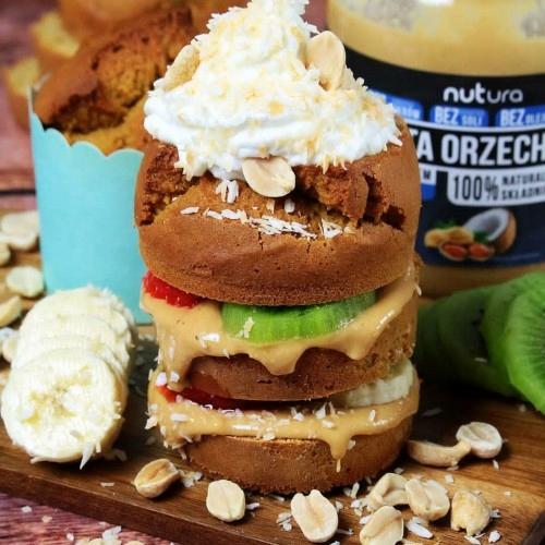 Nutura peanut butter with coconut flakes 470g