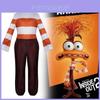 Alles steht Kopf Freude Kostüm Festliches Polyester Cosplay Outfit für Halloween und Bühnenauftritte