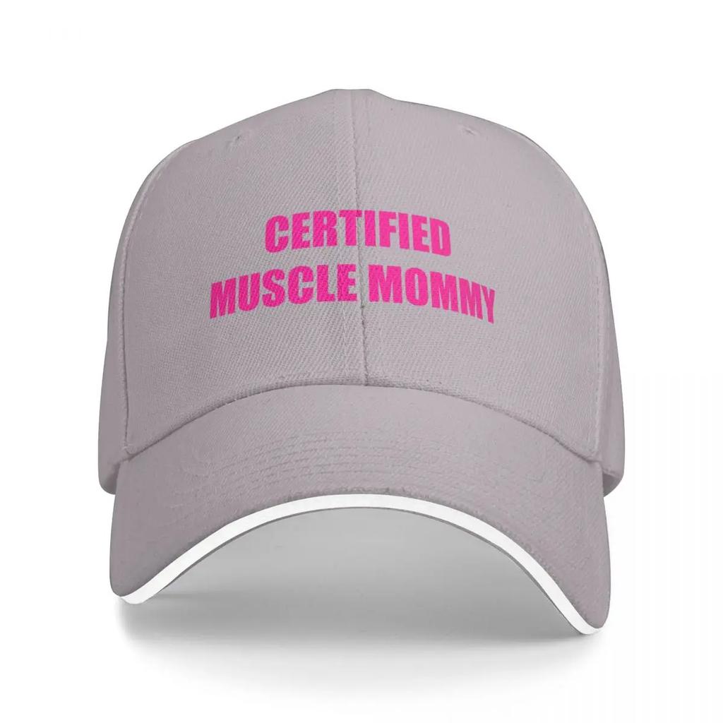 Certified Muscle Mommy Baseball Cap Luxury Man Hat Fishing Cap Golf Wear Bobble Hat Women Hats Men's