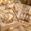Fournitures pour la fabrication de bracelets Kit Animal Tissé DIY, Kit Fait Main Renard Chat Cerf Oiseau Loisirs Créatifs, Ensemble Crochet Floral pour Débutants Adultes Arts et Artisanat