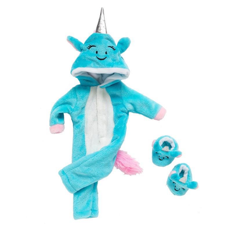43cm Xiafu Doll Cartoon Jumpsuit & Accessory Set