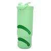 Tennis Fence Storage Bracket 4 in 1 Lightweight Clip On Water Bottle Ball Tower Court Storage Holder Green