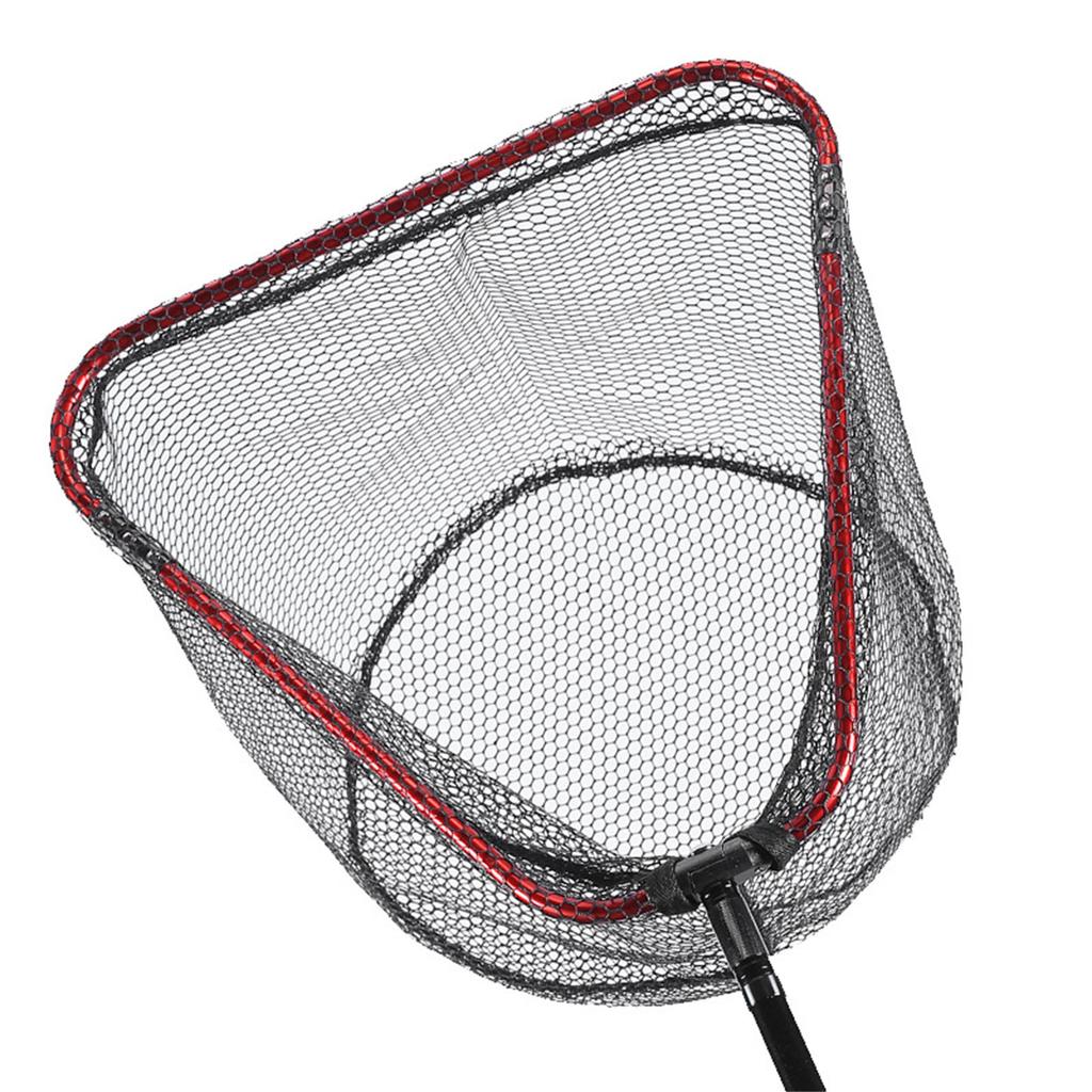 Foldable Net Head Replacement Aluminum Net Outdoor Landing Net Head Freshwater Saltwater Fishing Tools Fishing Net Head