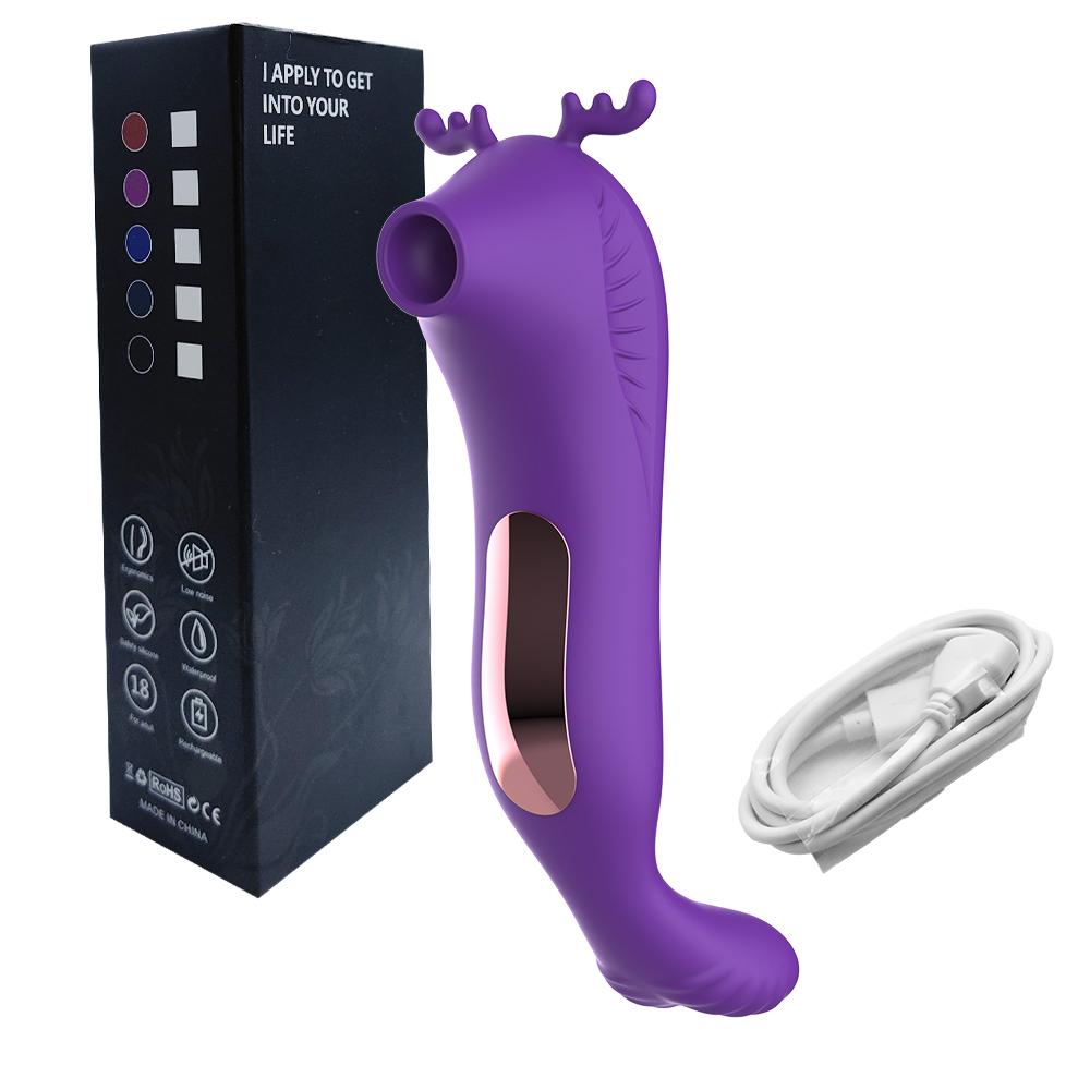 Deer Vagina Stimulator Sucker Vibrator For Women Nipple Clit Stimulator Sex Toy for Adults Masturbator G Spot Sucking Stimulation Erotic Toy Adult 18+