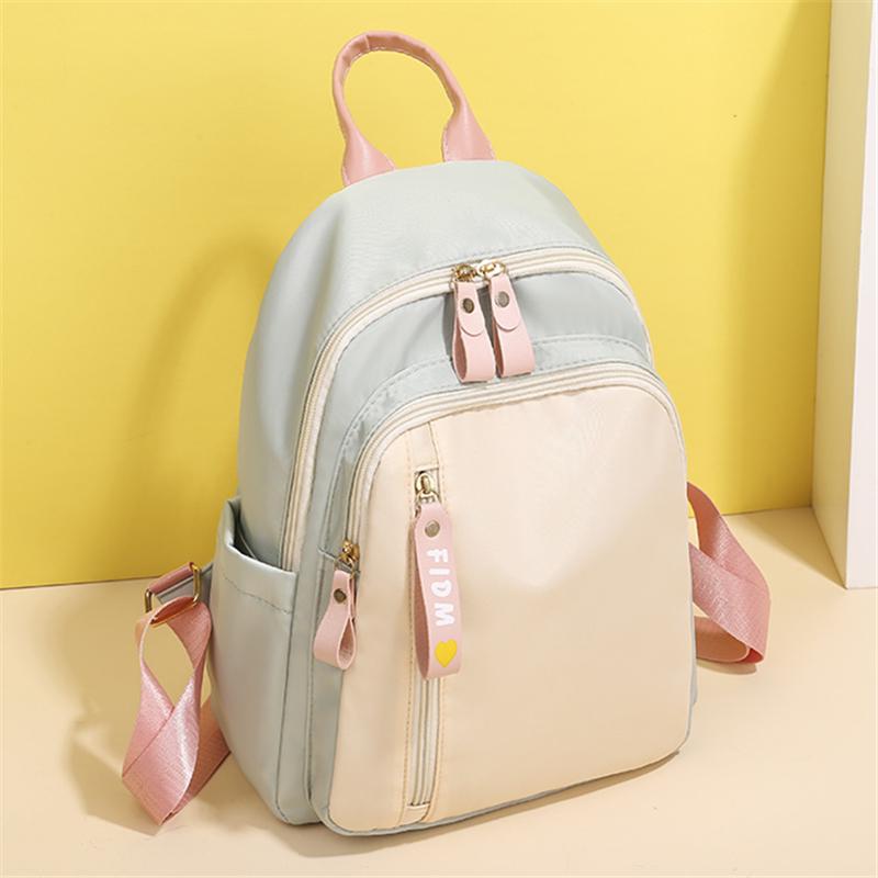 Small Women's Backpack 2025: Lightweight, Waterproof, Oxford Cloth for Girls - Perfect for Children's Outings & Study Tours.