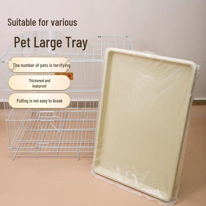 Thickened Disposable Liner for Pet Cages: Parrot, Bird, Dog, Rabbit - Feces Collection & Cleaning Bag