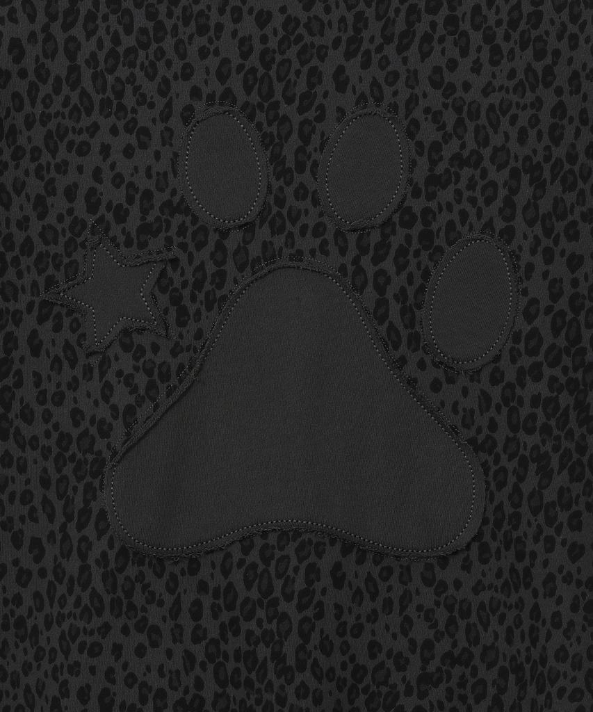 BAUF Leopard Puppy Sweatshirt [Charcoal]