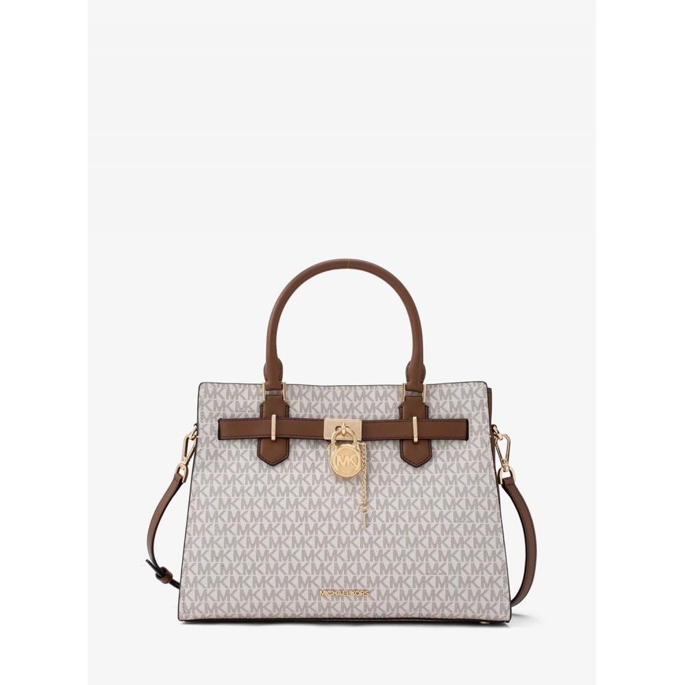 

СУМКА MICHAEL KORS HAMILTON СРЕДНЯЯ MK SIGNATURE 35F1GHMS2B150 ВАНИЛЬ F