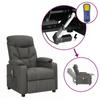 Day and Night - Day and Night Liftable Massage Chair Dark Gray Fabric