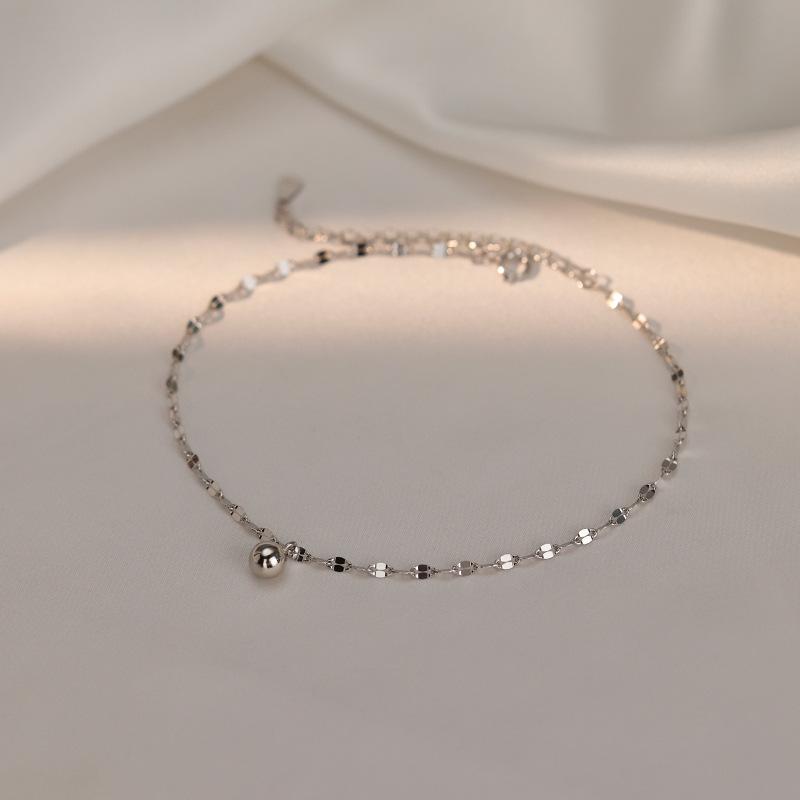 

Французский шик титановый стальной браслет на ногу для женщин - Элегантный, универсальный и супер блестящий экзотический браслет на ногу