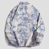 Spring Autumn Long Sleeves New Oversize Shirt For Men's Plaid Harajuku Clothing Casual Hawaiian Shirt