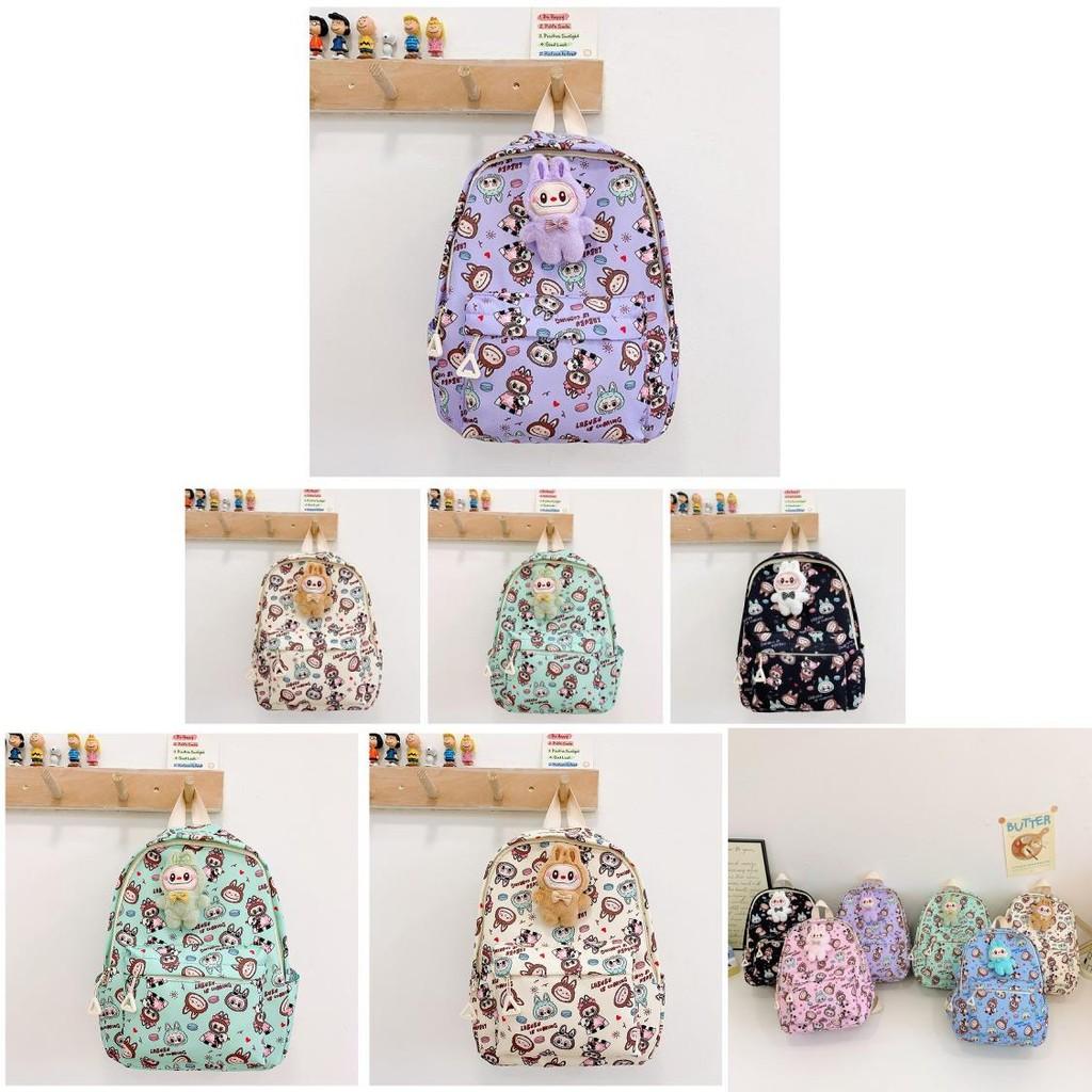 Adorable Cartoon Rabbit Plush Backpack For Kids Ideal For School And Outdoor Fun